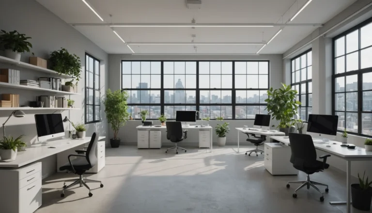 distance entre bureau et mur
