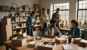 travailler à domicile emballage