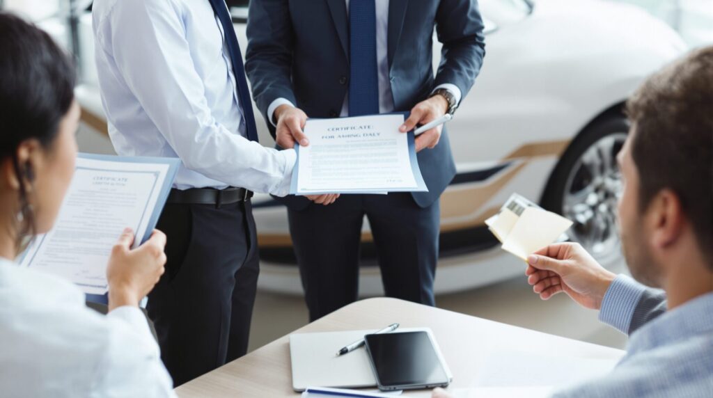 certificat de non gage