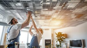 comment poser faux plafond