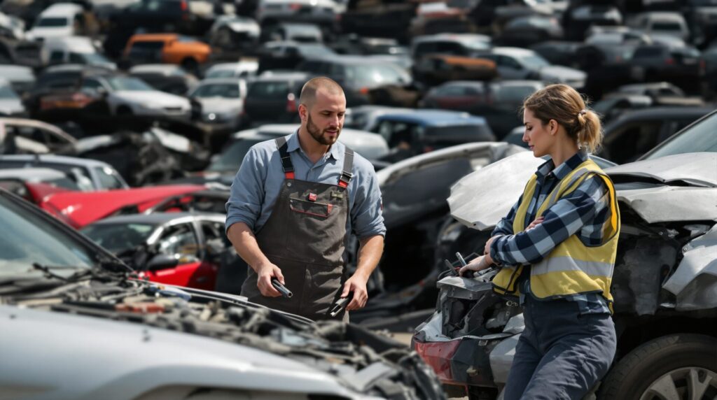 différence entre casse et épaviste