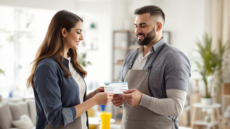 chèque cesu ménage comment ça marche