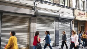 rideaux métalliques pour les commerces