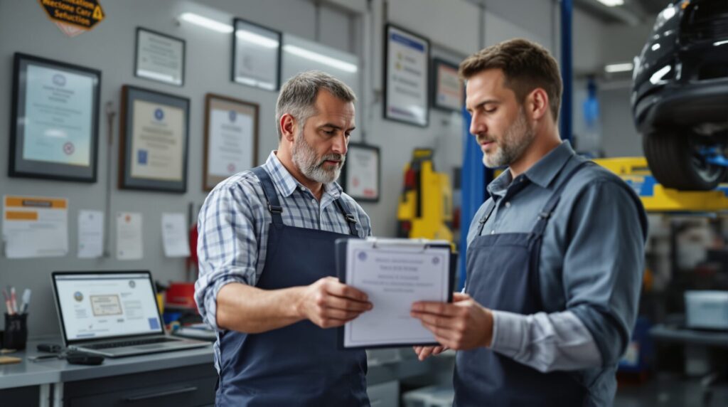 réglementation garage automobile