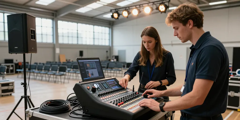 Se lancer dans l'événementiel : les équipements indispensables pour démarrer